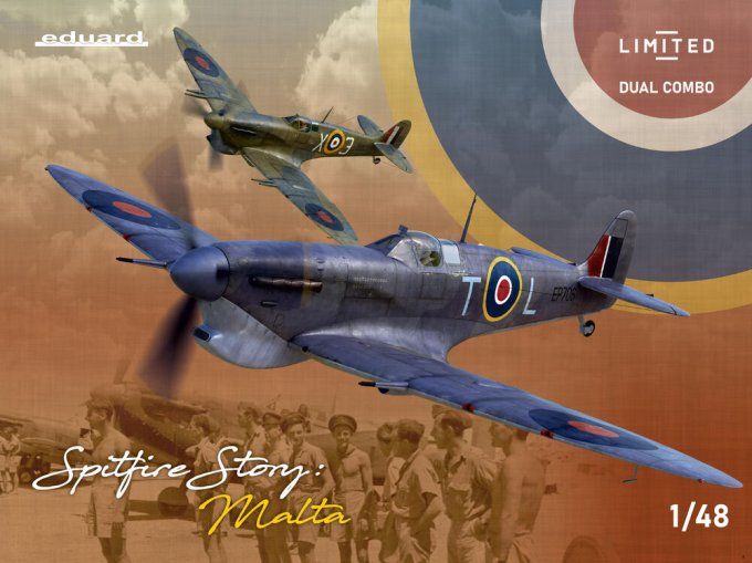 SPITFIRE STORY: MALTA DUAL COMBO 1/48 Limited edition in 1:48