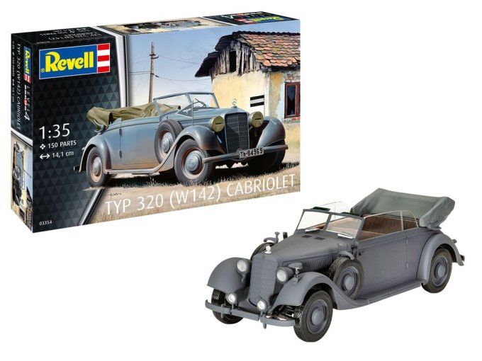 Typ 320 (W142) Cabriolet in 1:35