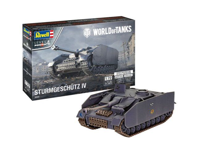 Sturmgeschutz IV World of Tanks in 1/72