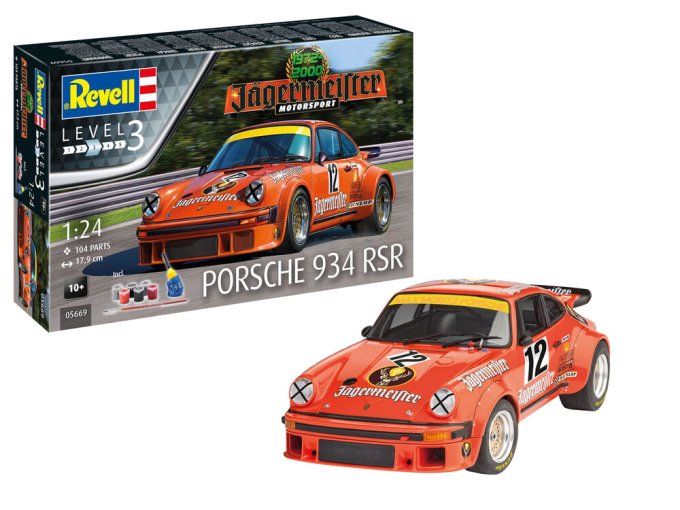 PORCHE 934 RSR Motor Sport 50th Annivers in 1/24