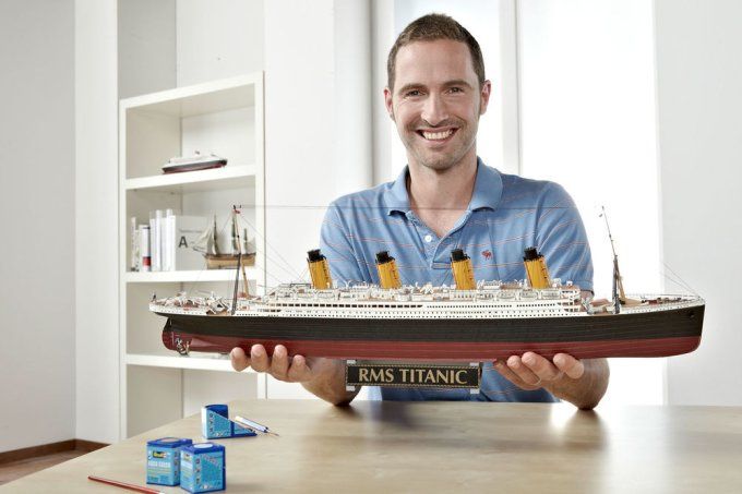 Geschenkset "100 Jahre Titanic in 1:400