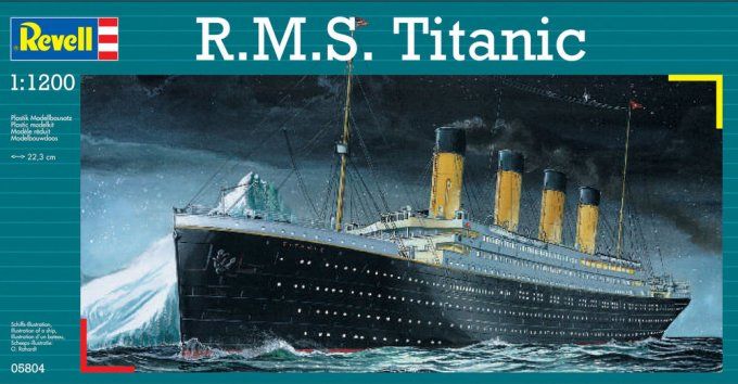 R.M.S. Titanic in 1:1200