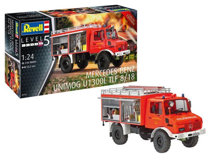 Mercedes-Benz Unimog U 1300 L TLF 8/18 in 1/24