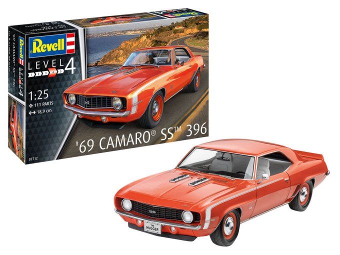 69 Camaro SS 396 in 1/25