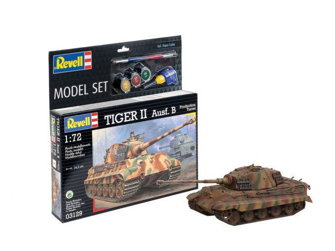 Model Set Tiger II Ausf B in 1/72