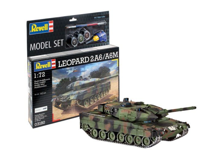 Model Set Leopard 2A6/A6M in 1/72