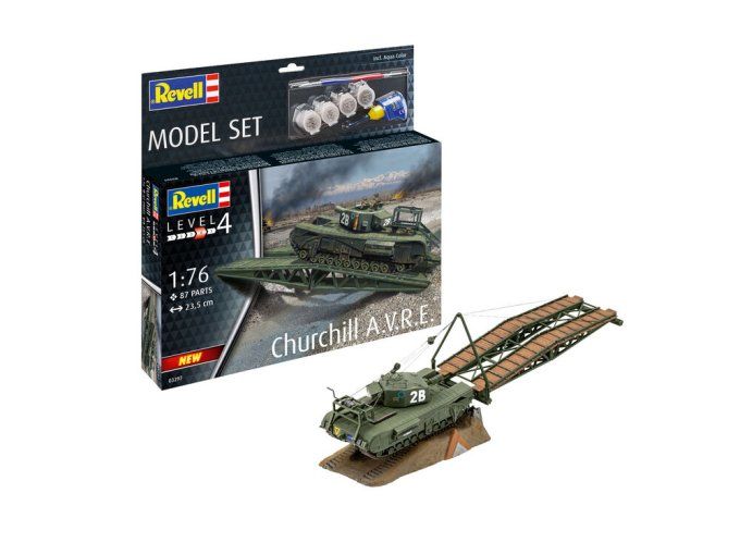 Model Set Churchill AVRE in 1/76