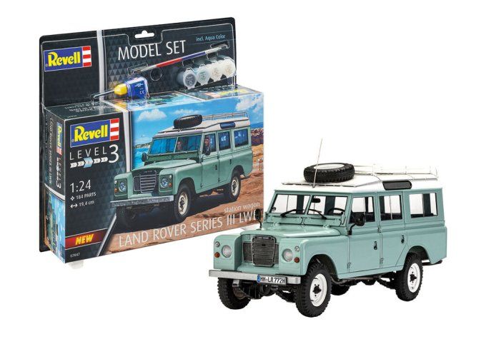 Model Set Land Rover Series III in 1/24