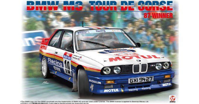 BMW M3 Tour de Corse 1987 in 1:24