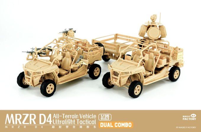 MRZR D4 Ultralight Tactical All-Terrain Vehicle in 1:35