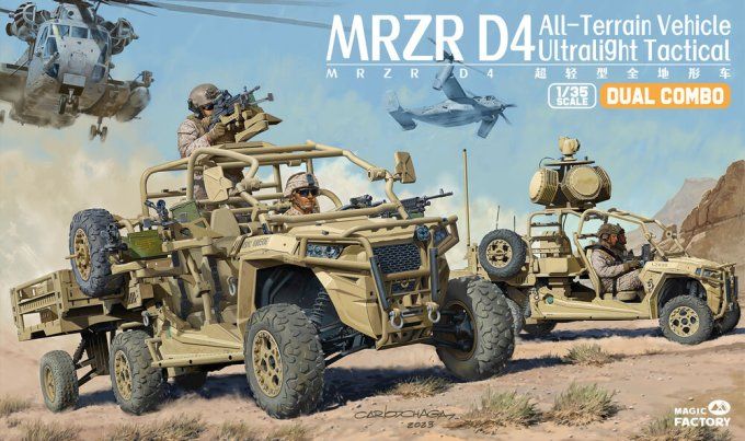 MRZR D4 Ultralight Tactical All-Terrain Vehicle in 1:35