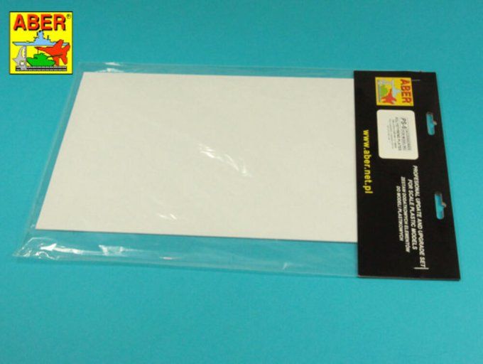  Polystyrene plates 195 x 315 x 2,00 mm x 1 pcs