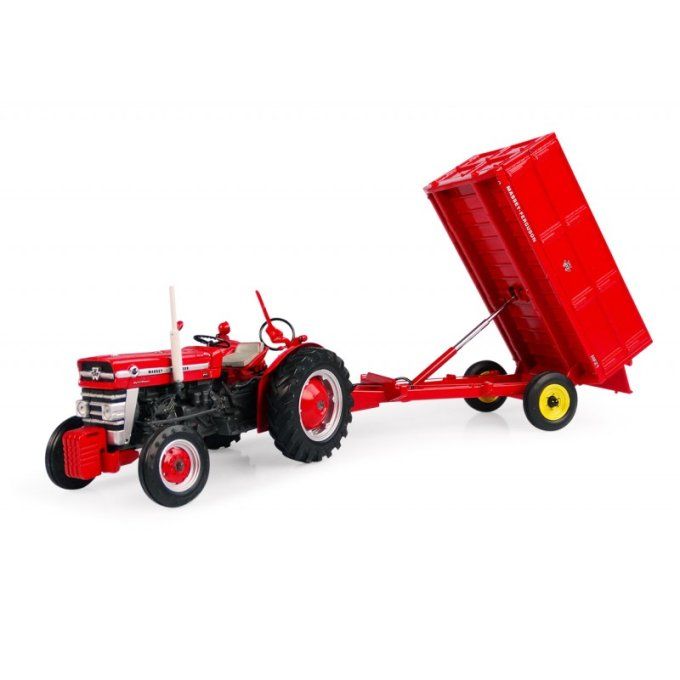 REMORQUE MASSEY FERGUSON MF 21 POLYVALENTE 3,5T AU 1/32EME