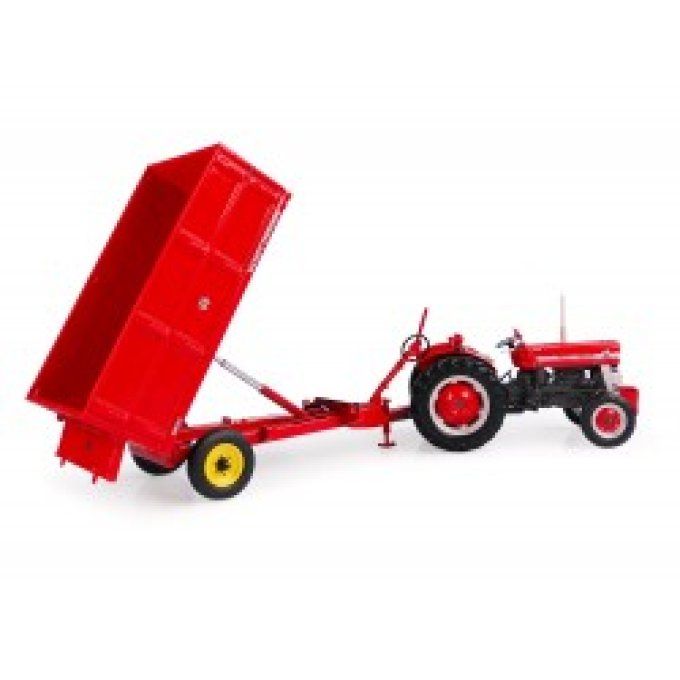 REMORQUE MASSEY FERGUSON MF 21 POLYVALENTE 3,5T AU 1/32EME