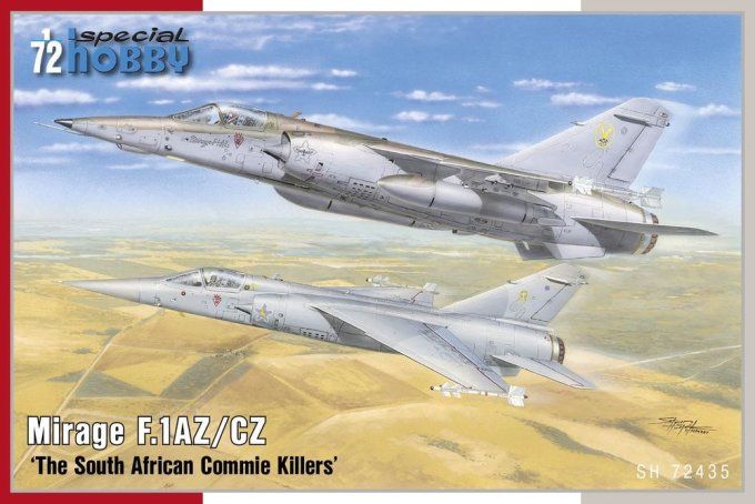 Mirage F.1AZ/CZ Les tueurs sud-africains en 1:72