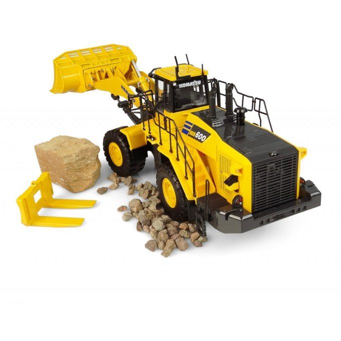 Komatsu WA600-8 - Version porte-blocks AU 1/50 EME