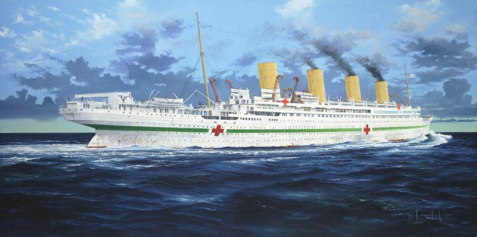 HMHS Britannic in 1:200