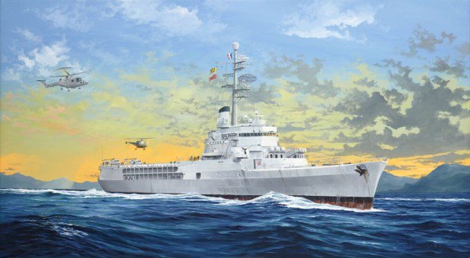 French Navy Helicopter Cruiser Jeanne d’Arc 2008 in 1:350