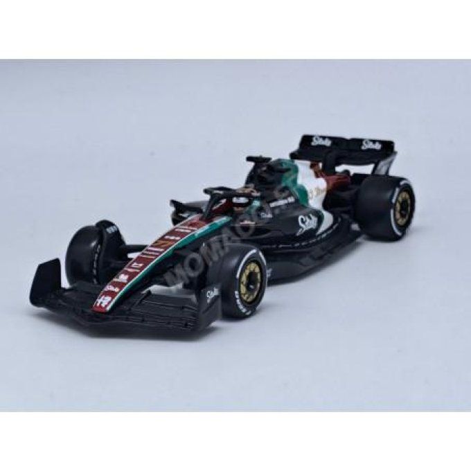 ALFA ROMEO F1 C43 TEAM STAKE 77 VALTTERI BOTTAS GRAND PRIX D'ITALIE MONZA 2023 (PACKAGING PREMIUM AV