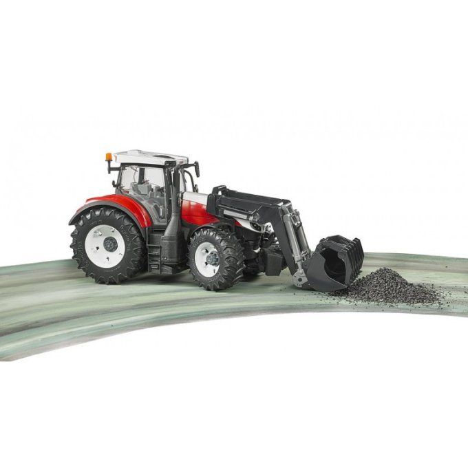 TRACTEUR STEYR 6300 TERRUS CVT AVEC FOURCHE