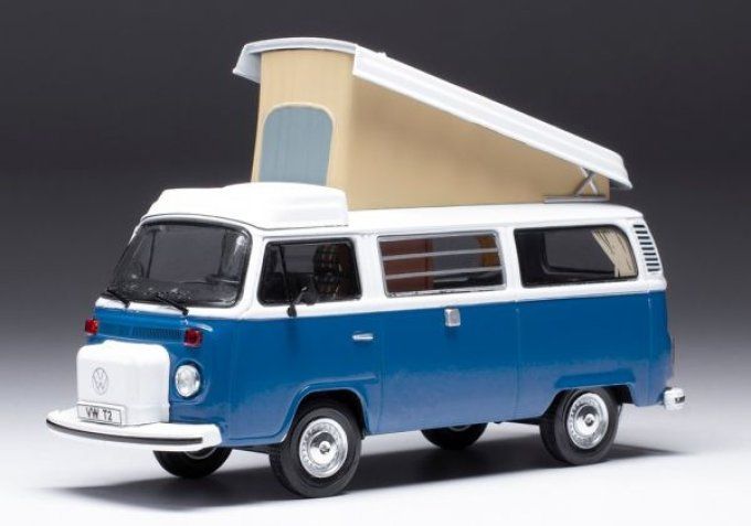 VW T2 WESTFALIA 1978 BLEU/BLANC