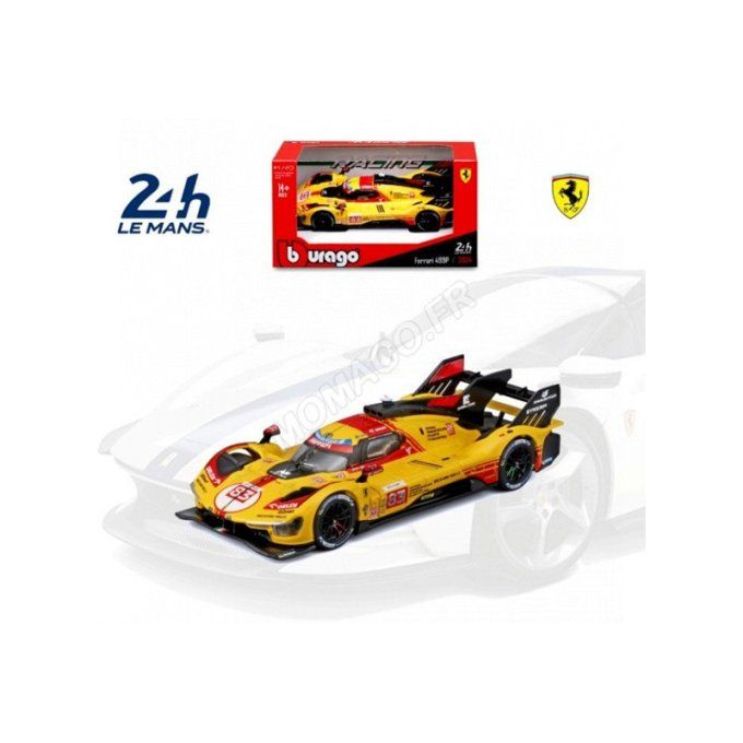 FERRARI 499P 3.0L TURBO V6 "TEAM FERRARI - AF CORSE" 83 ROBERT KUBICA / ROBERT SHWARTZMAN / YIFEI YE