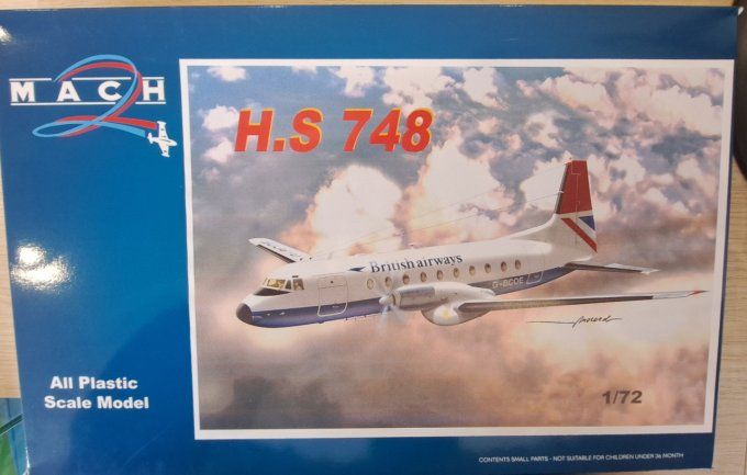 H-S 748   BRITISH AIRWAYS    1/72