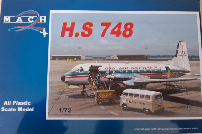 HS 748 DAN AIR   1/72