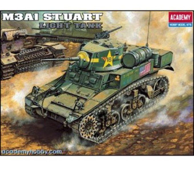 U.S. M3A1 STUART LIGHT TANK 1/35
