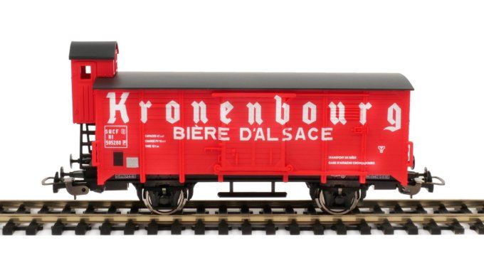 SNCF 2 wagons biere KRONEMBOURG / GOUDALE