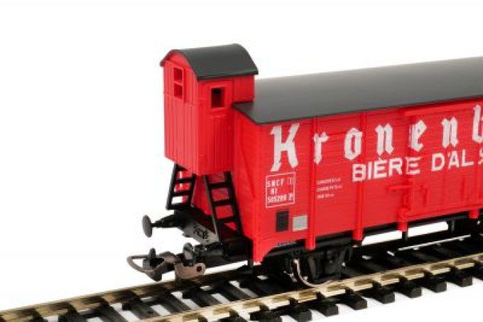 SNCF 2 wagons biere KRONEMBOURG / GOUDALE