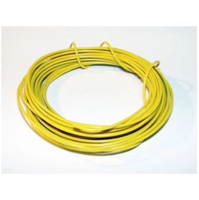 CABLE ELECTRIQUE JAUNE   7M