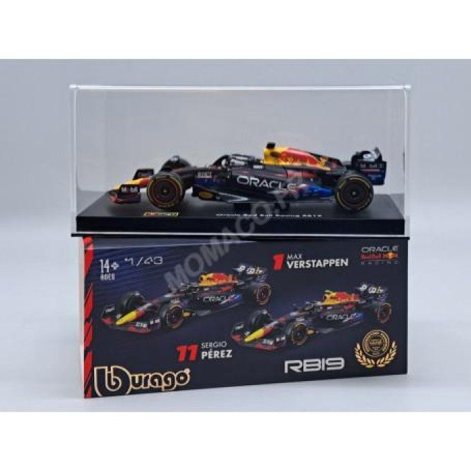 RED BULL F1 RB19 TEAM ORACLE RED BULL RACING 1 MAX VERSTAPPEN GRAND PRIX AUSTIN 2023 1ER (PACKAGING 