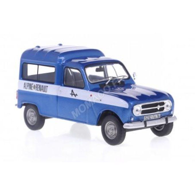 RENAULT 4 F4 FOURGONNETTE ASSISTANCE "ALPINE-RENAULT"  1/43