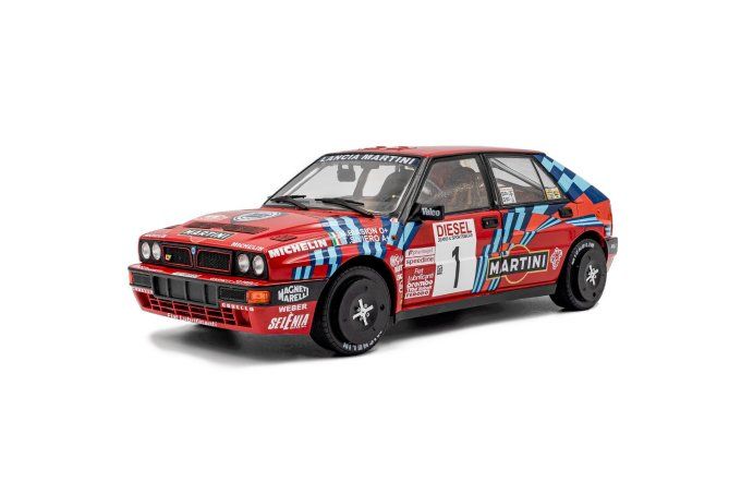 LANCIA DELTA HF INTEGRALE RED #1 M.BIASION / T.SIVIERO RALLY SAN