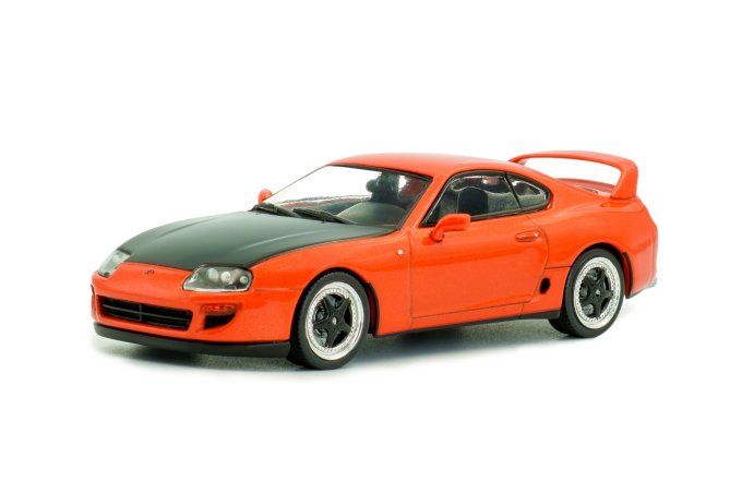 TOYOTA SUPRA MK.4 ORANGE CUSTOM 2001