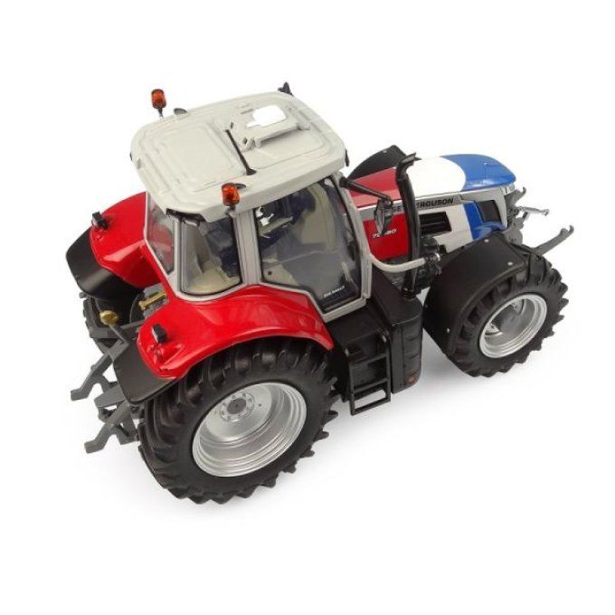 MASSEY FERGUSON 7S.180 - EDITION BLEU-BLANC-ROUGE à l'échelle 1/32