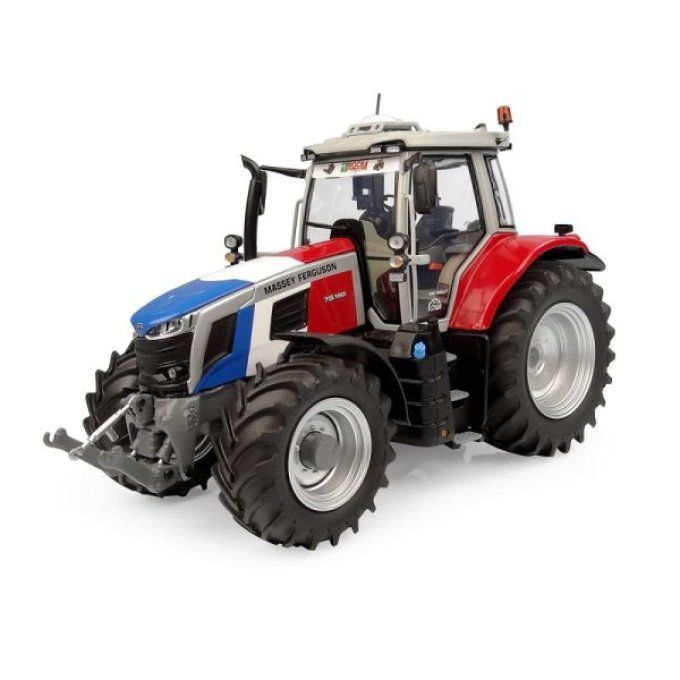 MASSEY FERGUSON 7S.180 - EDITION BLEU-BLANC-ROUGE à l'échelle 1/32