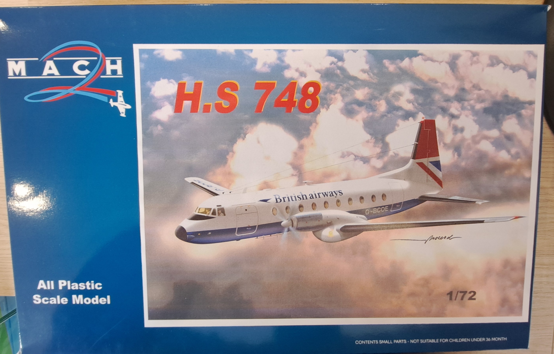 HS 748 British Airway